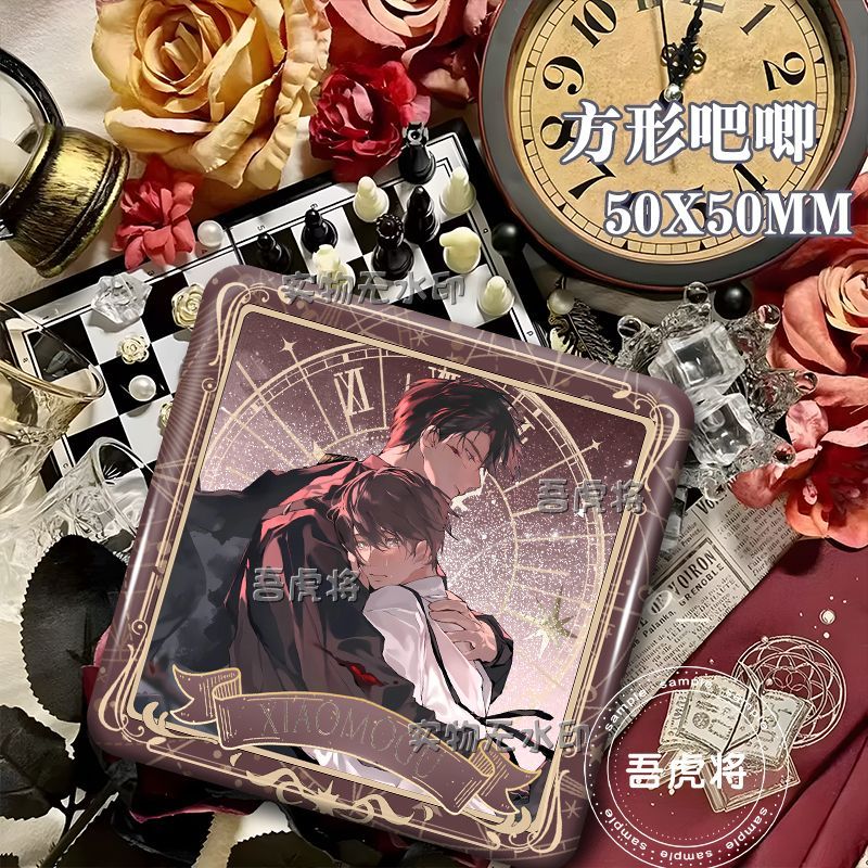 High-Appearance Niche เห็ดขนาดเล็กบาร์ Chiguzi Anzhan Luyang สินค้าสแควร์สะท้อนแสง Double Flash Badg