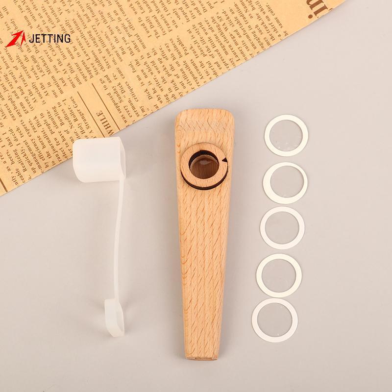 FSTH 1 ชิ้นไม้ Kazoo Kazoo ขลุ่ยไม้ Apanment เริ่มต้นขลุ่ยง่ายเรียนรู้และเล่นเครื่องมือ HH