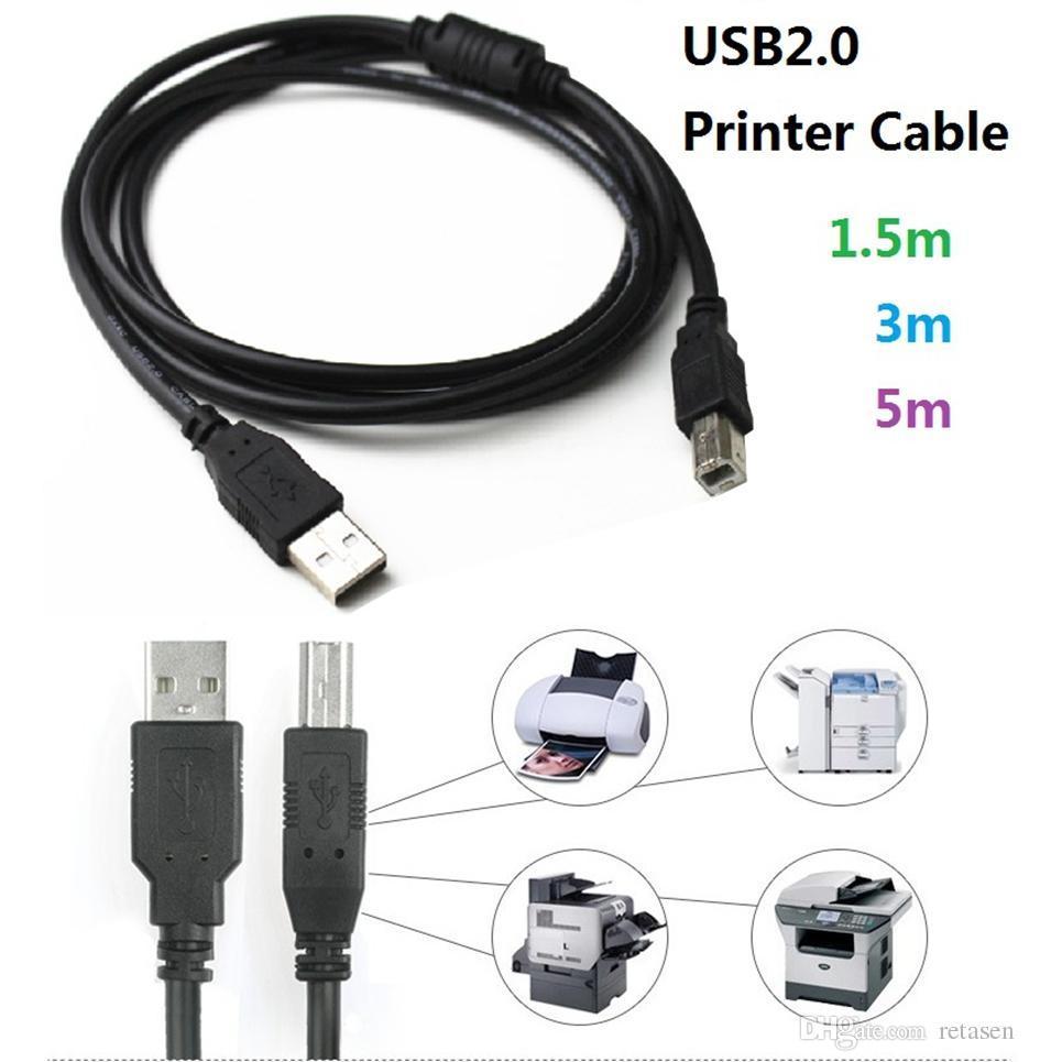 [SG Stock] สายเครื่องพิมพ์ Hi-Speed USB เข้ากันได้กับเครื่องพิมพ์ทั้งหมด Scanner Epson HP Dell Canon