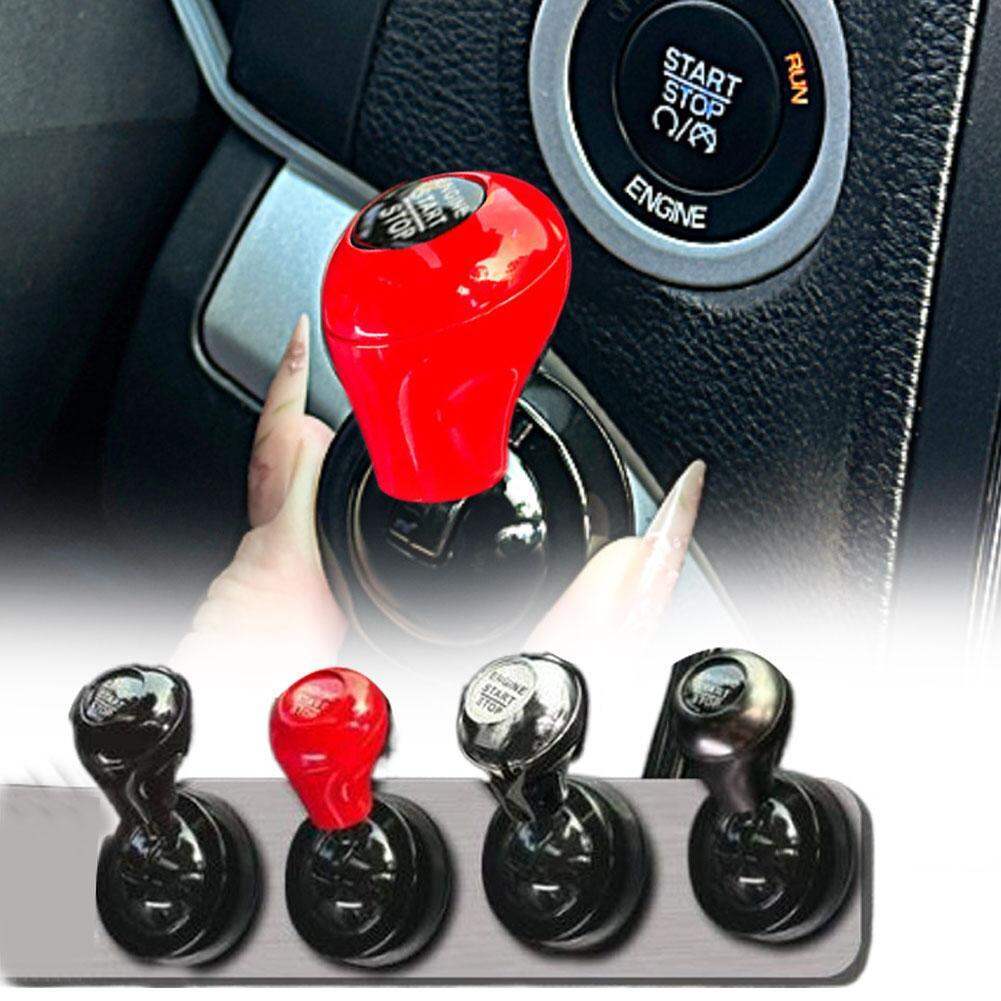  ปุ่มเริ่มต้นแบบสัมผัสเดียวในรถยนต์พร้อมคันโยกโยกแบบ Push-to-Start อุปกรณ์ตกแต่งภายในรถยนต์ Push Ro