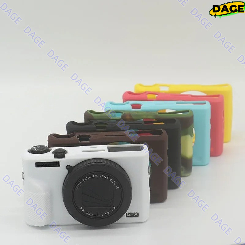 สําหรับ Canon G7X Mark 3 G7X III G7X3 , Protector ป้องกันกล้องซิลิโคนกรณีฝาครอบกรณีผิว
