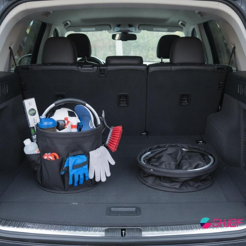GHJBF] พับ 17L กระเป๋าเดินทางแบบพกพา Picnic Tote Leakproof สําหรับ Outdoor Camping Grocery Home Clea