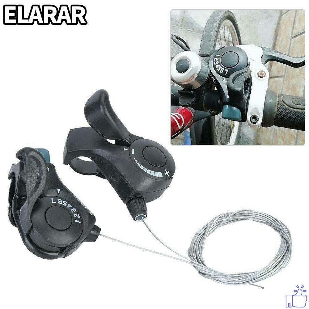 เอลรา‌R 3/7/21 Speed Handlebar Twist Grip กีฬากลางแจ้งจักรยาน Derailleur ความเร็วเปลี่ยนเกียร์ Shifter