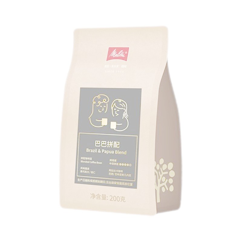 Melitta Melitta Melitta Matching Coffee Beans Italian Arabica Dark Roasting/Melitta Baba Matching Co