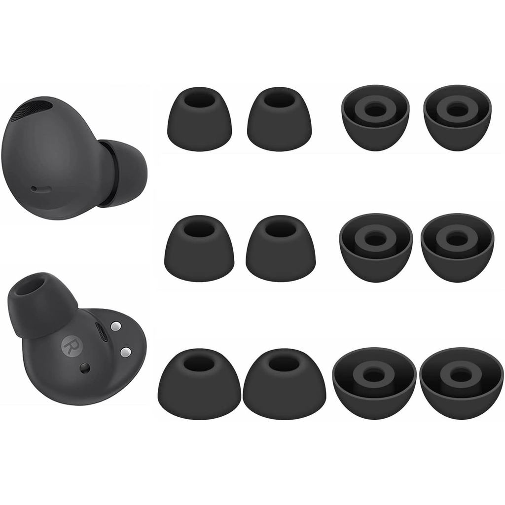 Galaxy Buds Pro 2 Eartips Replacement Ear Buds Ear Cap Plug Ear Tips Silicone Tips for Galaxy Buds P