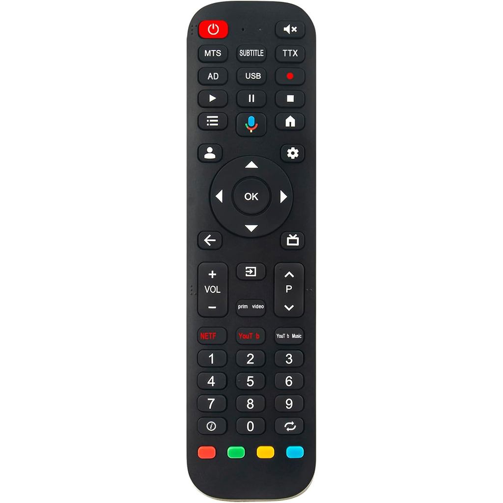 เสียงเปลี่ยนรีโมทคอนโทรลเข้ากันได้กับ FPD Canvas Series 4K UHD LED TV พร้อม Smart Google TV CG40-P3,
