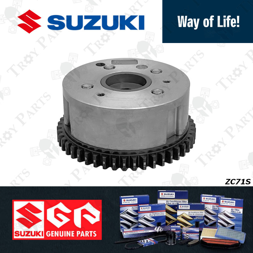 (1 ชิ้น) Suzuki VVT Camshaft Timing Gear Sprocket 12740-58MA0 (Intake) สําหรับ Alto K10 Swift ZC71S 