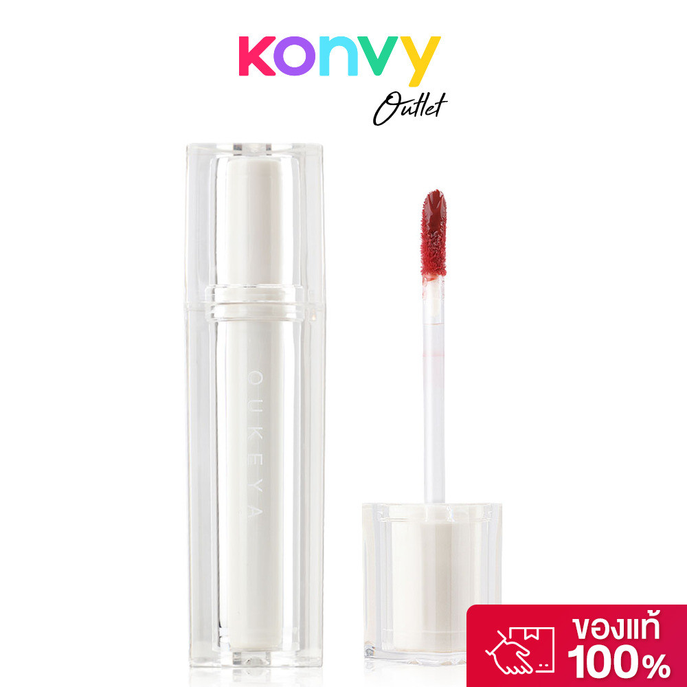 OUKEYA Ice Glaze 3g #01 โอกิยะ ลิปกลอสไอซ์เกลซ.