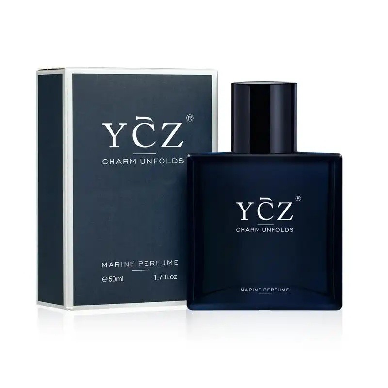 YCZ Cologne Midnight Marine Eau De Parfum - Unisex 50ml Ocean Fresh Scent Premium Aromatic Woody Fra