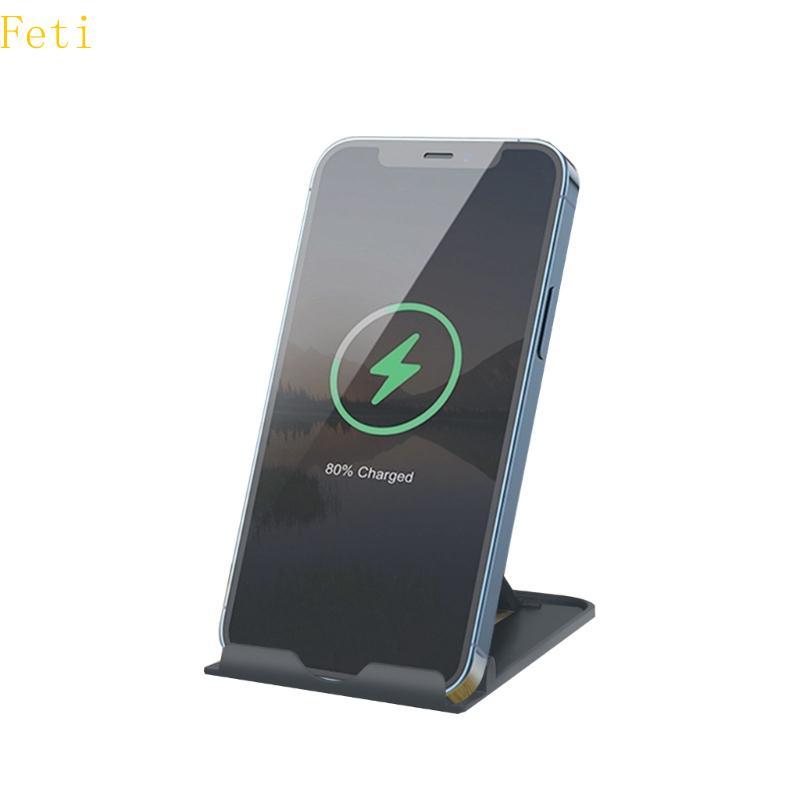 Feti Stand สําหรับ Charger ที่วางโทรศัพท์ตั้งโต๊ะพลาสติกสําหรับโทรศัพท์ IOS 14 13