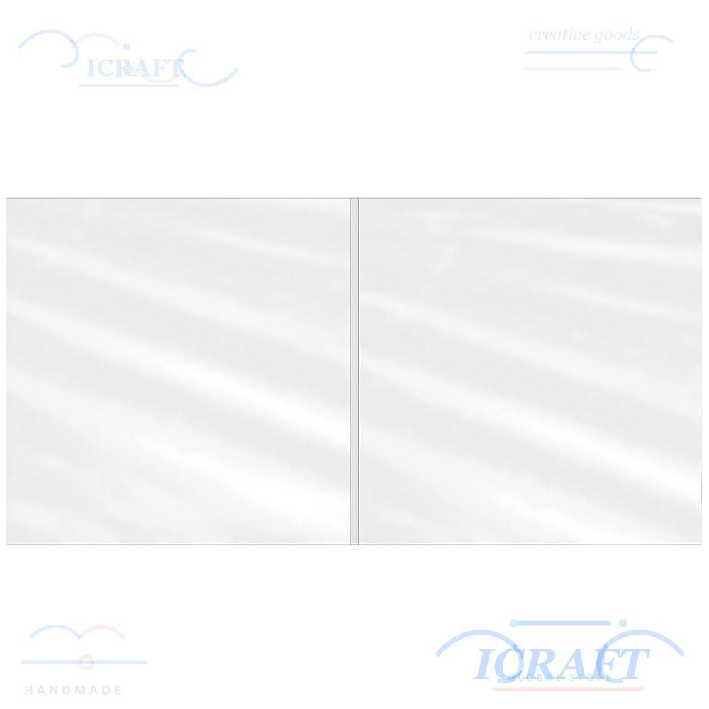 CRAFTML Vinyl Records Sleeve, หนา 12 นิ้ว Gatefold Outer LP Sleeves, บันทึกแขนด้านนอกไวนิลที่ผนึกได้