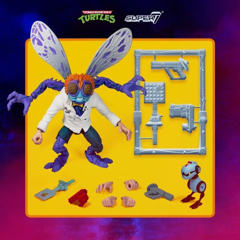 Super7 S7 Bad Guy Turtle Bigfoot Soldier Flyman Pig Noodles Michelangelo