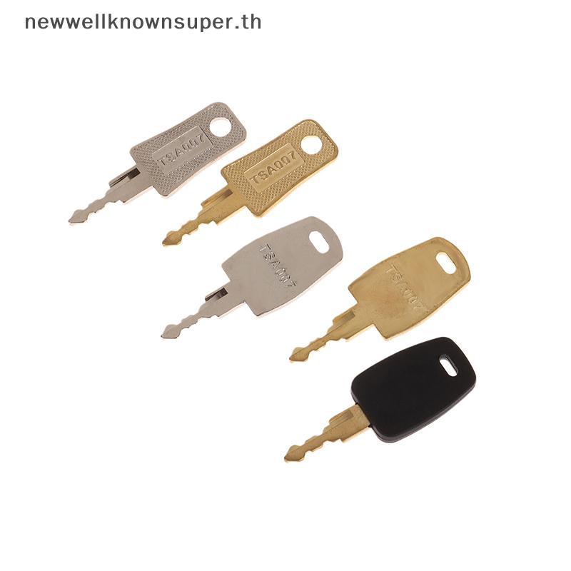 ใหม่ มัลติฟังก์ชั่น TSA002 007 สําหรับกระเป๋าเดินทางกระเป๋าเดินทาง TSA Lo Repair Accessory SUPER