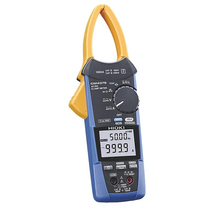 DR5F HIOKI CM4375-50 ความแม่นยําสูง AC/DC True RMS แคลมป์มิเตอร์สําหรับการวัดไฟฟ้า