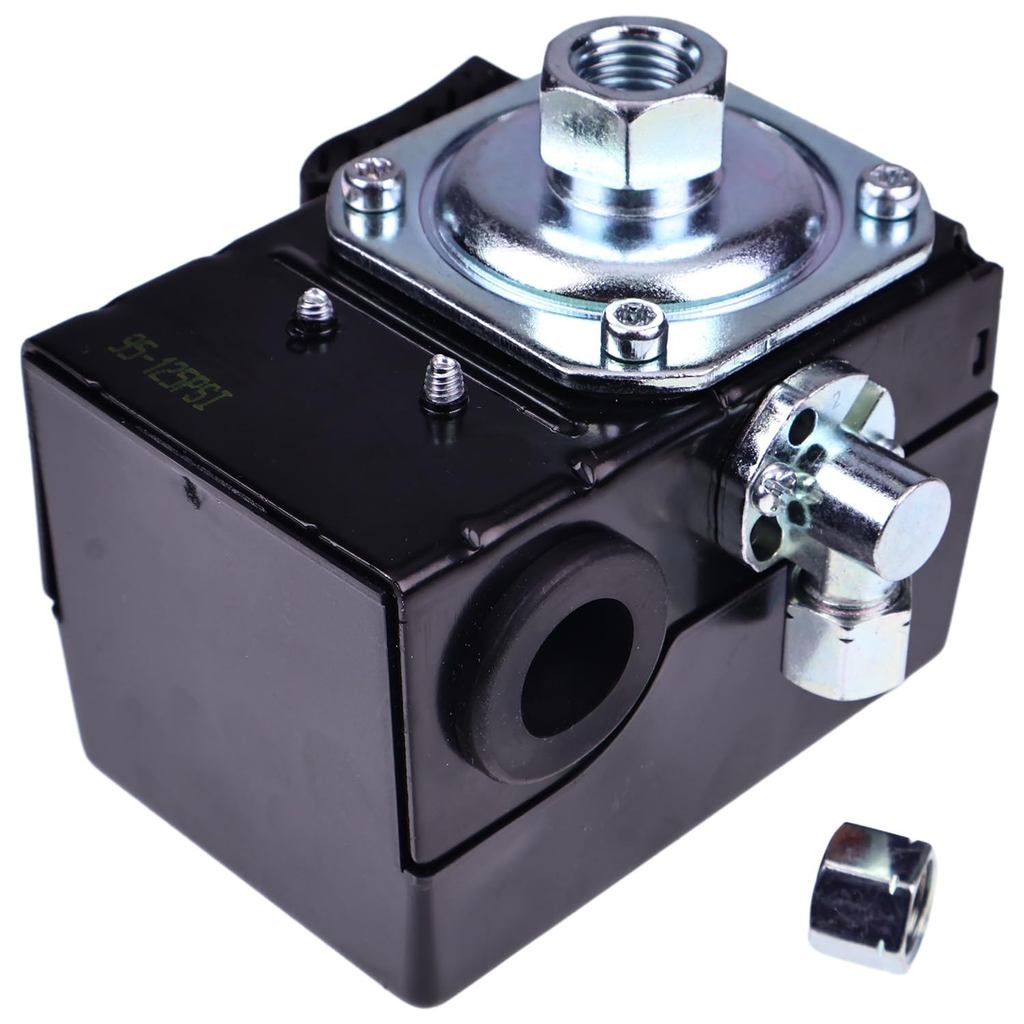 สวิตช์แรงดันใช้งานร่วมกับ Ingersoll Rand SS5L5 Air Compressor Part 95-125 Psi 23474661-R