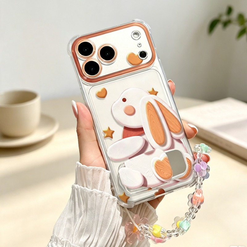 luck-เคสโทรศัพท์พร้อมสายคล้องโทรศัพท์ เคสไอโฟน iPhone17/18PROMAX 16pro ไอโฟน15 12pro 14plus 13pro 11