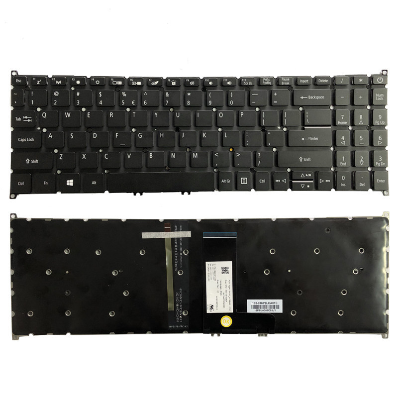 คีย์บอร์ด Acer SF315-51 SF315-51G N17P4 N18Q13 N19C1 N19H1 A315-42