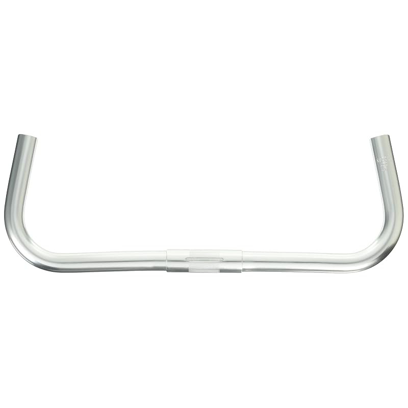NITTO RB-006 12 Drop Handlebars with 137 Reach, Φ25.4, Silver, Various Widths