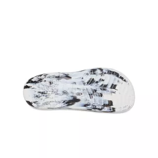 CROCS รองเท้าแตะผู้ชาย SATURDAY SLIDE MARBLED รุ่น 213299-066 - BLACK/WHITE