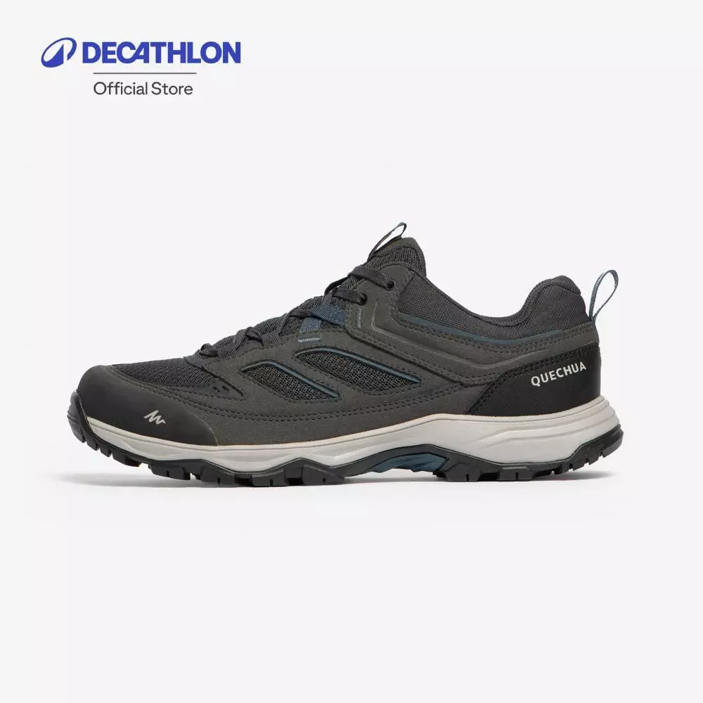 Decathlon Men’S Mountain Hiking Boots Mh100 รองเท้าเดินป่าผู้ชาย รุ่น Mh100 - Grey