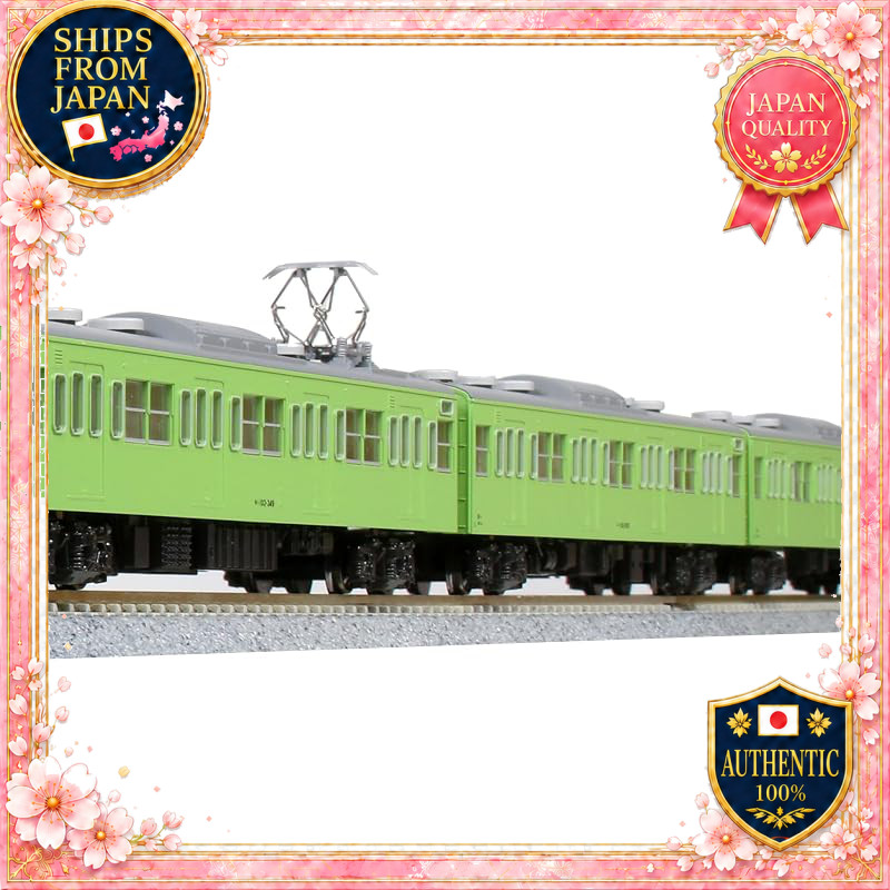 KATO N Gauge 103 Series Uguisu Intermediate Car Set 3pcs Train Model 10-1744C