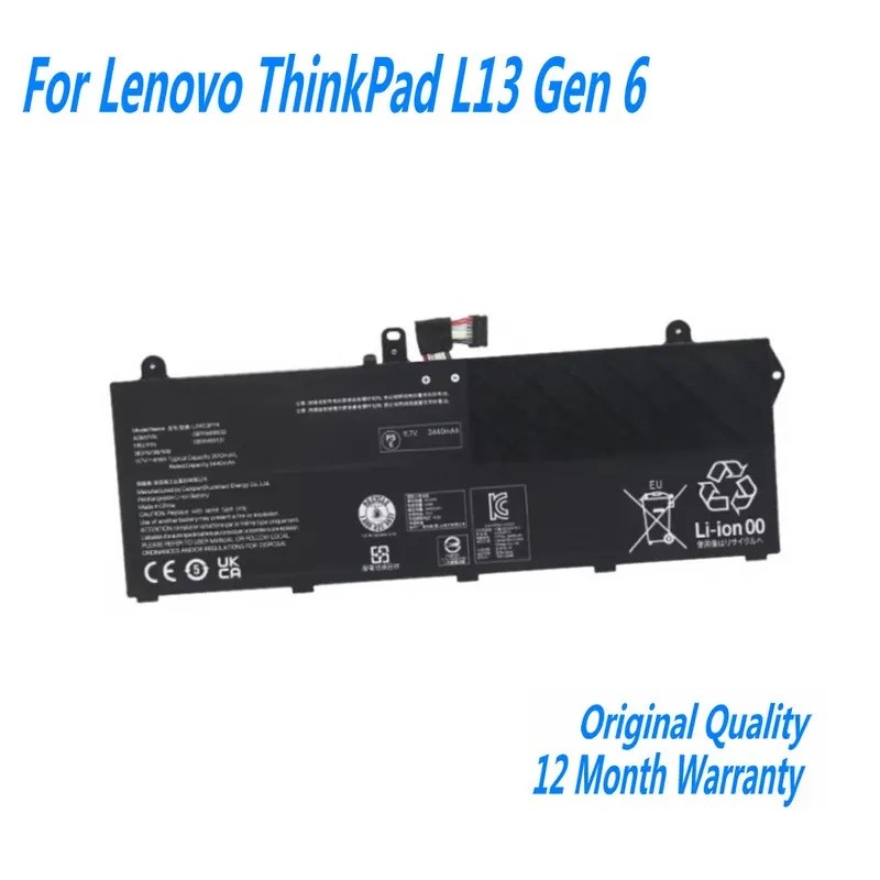 11.7V 41Wh L24C3P74 L24N4P72 สําหรับ Lenovo ThinkPad L13 Gen 6 / 500w 2-in-1 Gen 5 แบตเตอรี่แล็ปท็อป