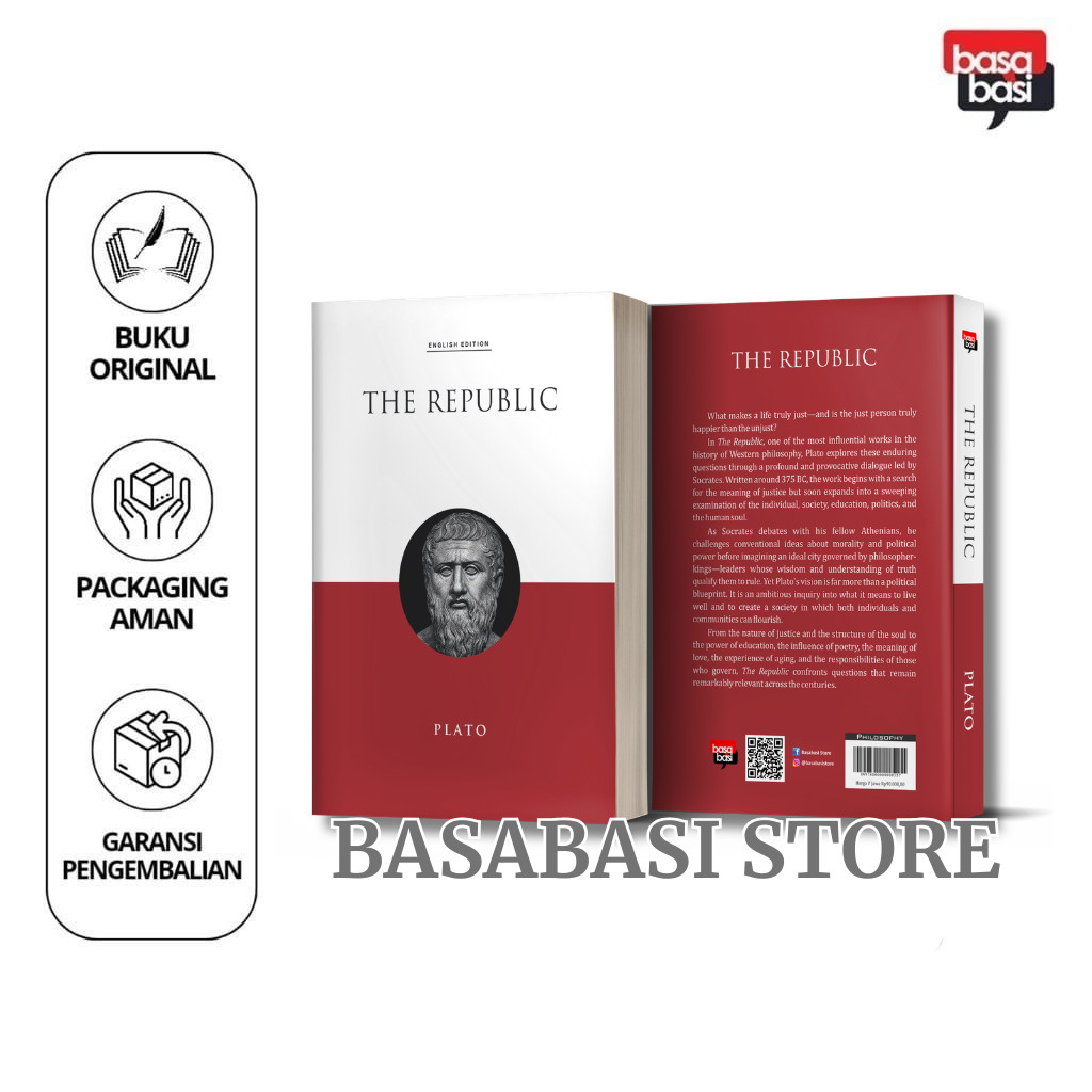 The Republic (ฉบับภาษาอังกฤษ) - Plato - Basabasi - Basabasi