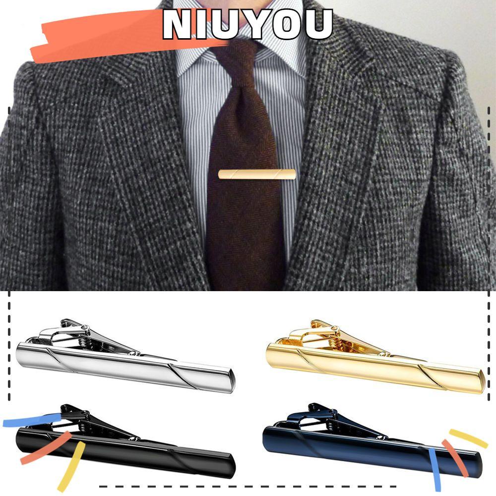 NIUYOU Tie Clip Business Wedding Stylish Tie Pin