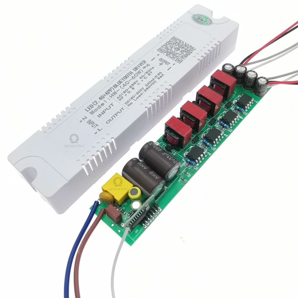 2.4G RF Remote & APP ไดร์เวอร์ LED อัจฉริยะ (36-50W)x4 (40-60W)x4 (40-60W)x6 Dimming & Color-Changea