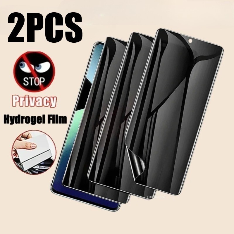 2 ชิ้นป้องกันแสงสีฟ้า Ultra HD Soft Hydrogel ฟิล์ม Matte Frosted Soft ฟิล์มสําหรับ vivo X300 X300s X