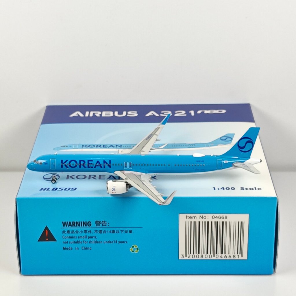 Phoenix 04668 04669 1: 400 สายการบินเกาหลี A321neo MAX8 HL8509 HL8567