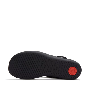 FITFLOP SOLAY MIXED-CRYSTAL T/P รองเท้าแตะแบบหูหนีบผู้หญิง รุ่น A5Y-001 สี BLACK