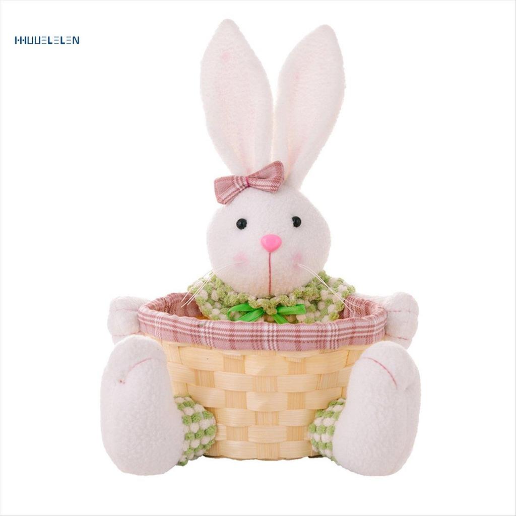 [Promote H]Easter Candy Dish, Bunny Easter Basket, Easter Candy Storage Basket, กล่องของขวัญสําหรับต