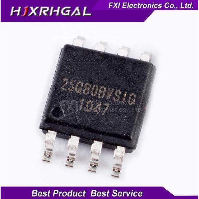 10 ชิ้น W25Q80BVSIG 25Q80BVSIG W25Q80BVSIG 25Q80BVSIG 25Q80 SOP8 SOP SMD