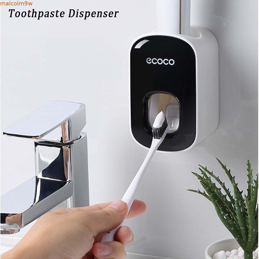 SCOPE ที่บีบยาสีฟัน Creative No-punch Wall Mount Presser อัตโนมัติ Lazy อุปกรณ์ห้องน้ํา