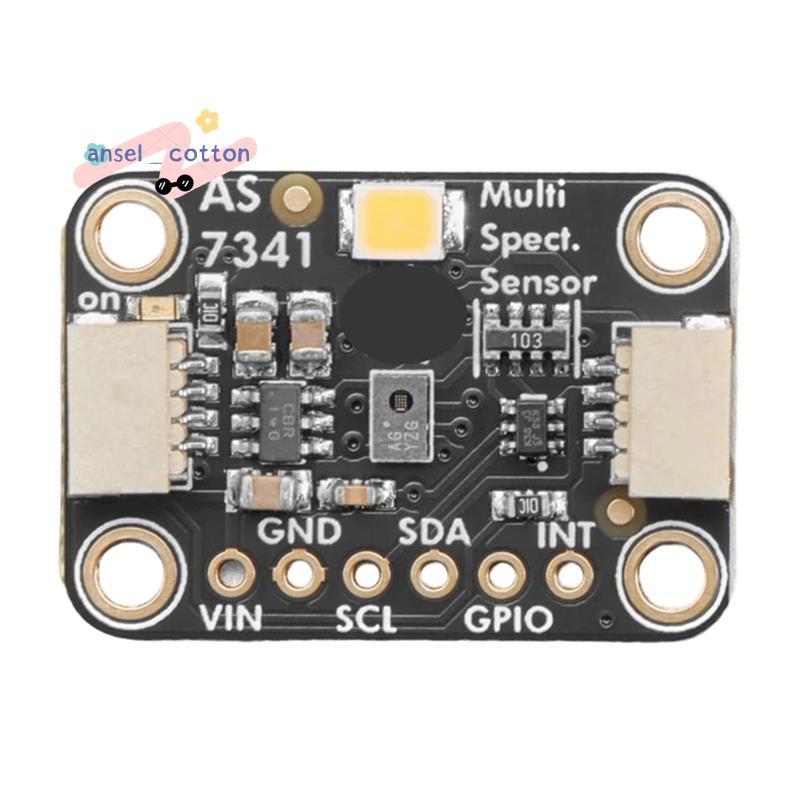 สําหรับเข้ากันได้ AS7341 10-Channel Light Color Sensor Splitter Board STEMA QT/Qwiic Module