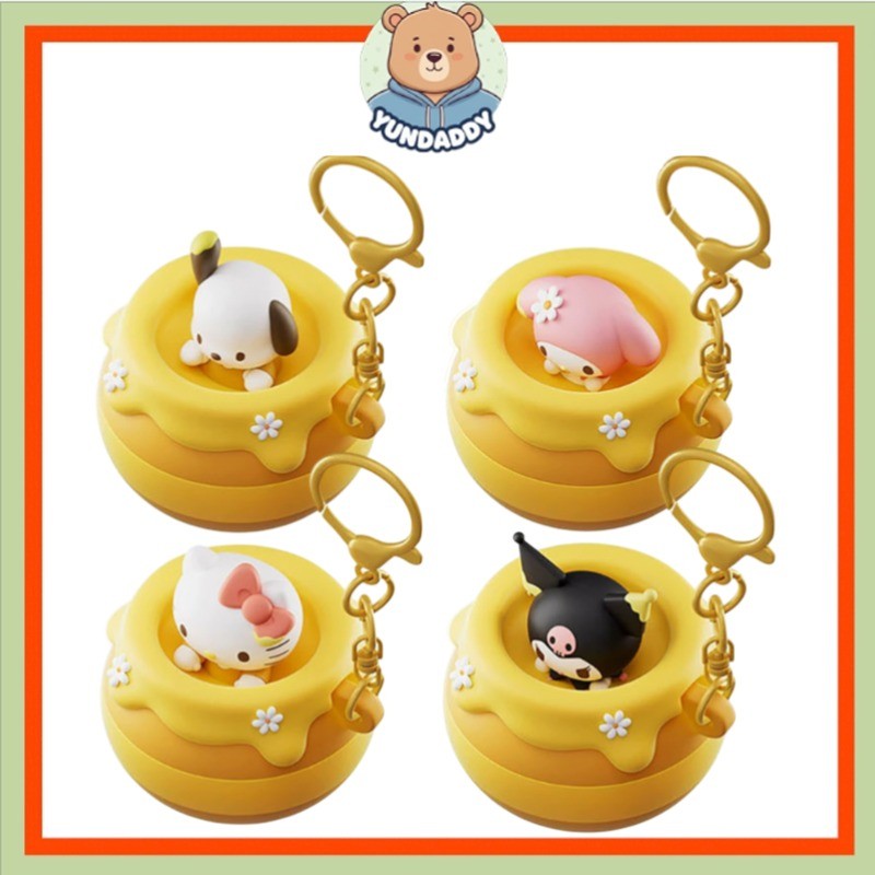 [SANRIO] Honey Pot Peekaboo Bag Charm พวงกุญแจ