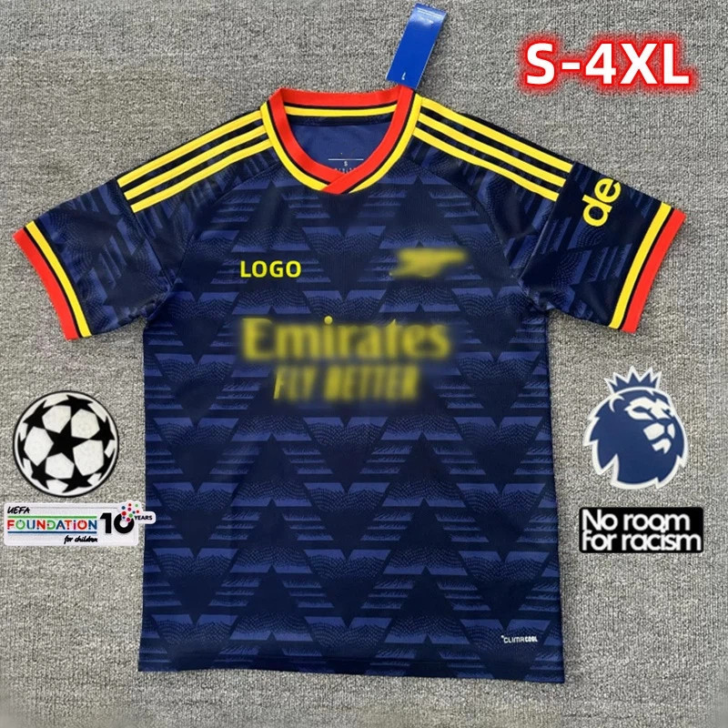26/27 away คุณภาพสูงแฟนรุ่นเสื้อฟุตบอลฟุตบอล S-4XL เสื้อกีฬาผู้ชาย YU1LANSD