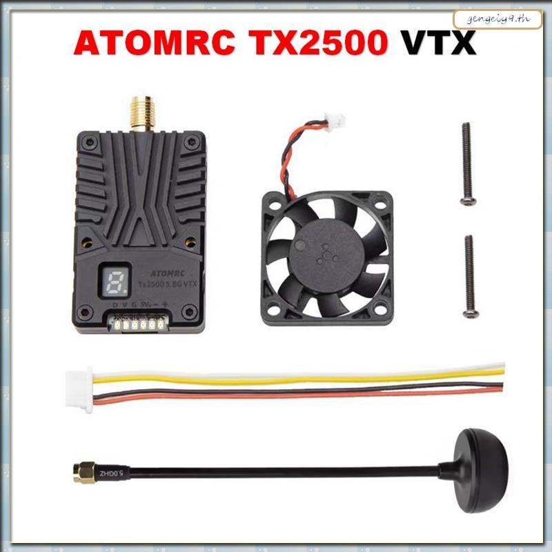 [ZBM] ATOMRC TX2500 4.9G-5.8G 2.5W VTX FPV VideoTransmitter 800/1600/2500mW รองรับ X/Low Band สําหรั