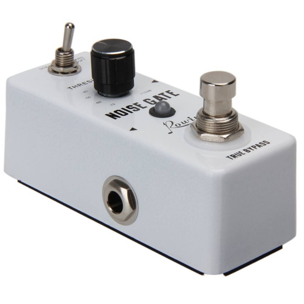 Noise Gate Pedal True Bypass Guitar Noise Gate Compact Metal สําหรับนักกีตาร์, Pedalboard