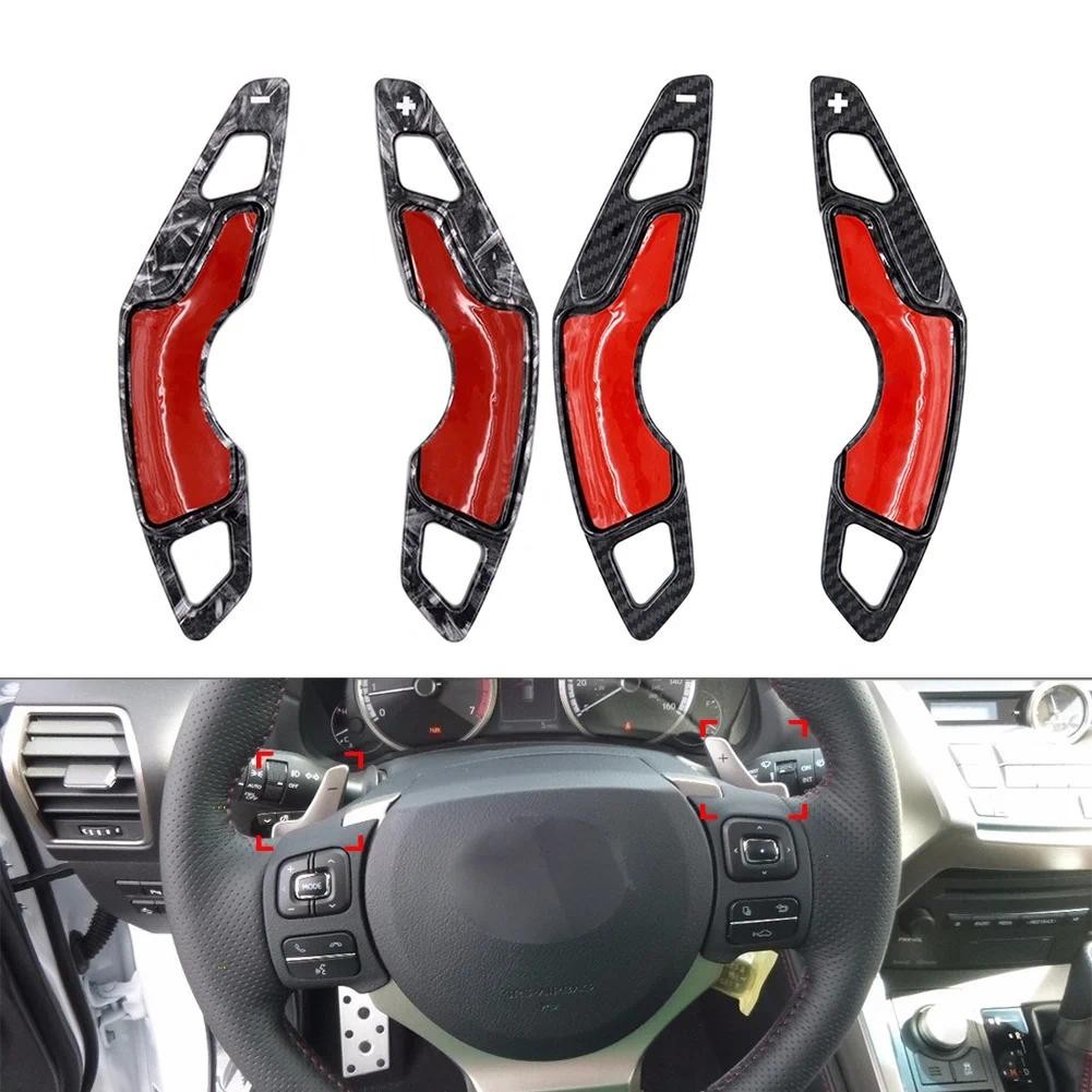 พวงมาลัยรถ Shift Paddle Extension สําหรับ Lexus IS200 IS250 IS300 IS350 RC200t RC300 RC350 NX200t NX