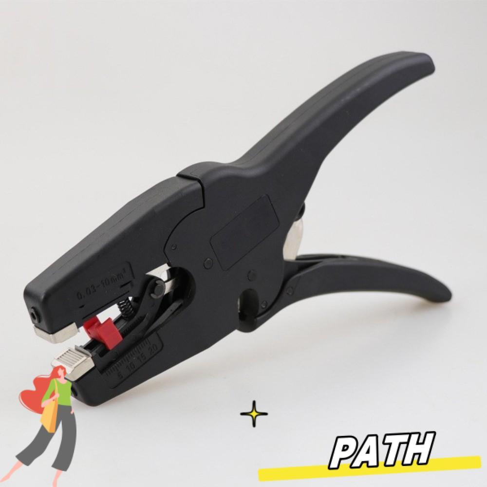PATH คีมลวด, แบบพกพา 32-7AWG เครื่องปอกสายไฟอัตโนมัติ, คุณภาพสูง Heavy Duty 2 in 1 Mini คีมปอกสําหรั