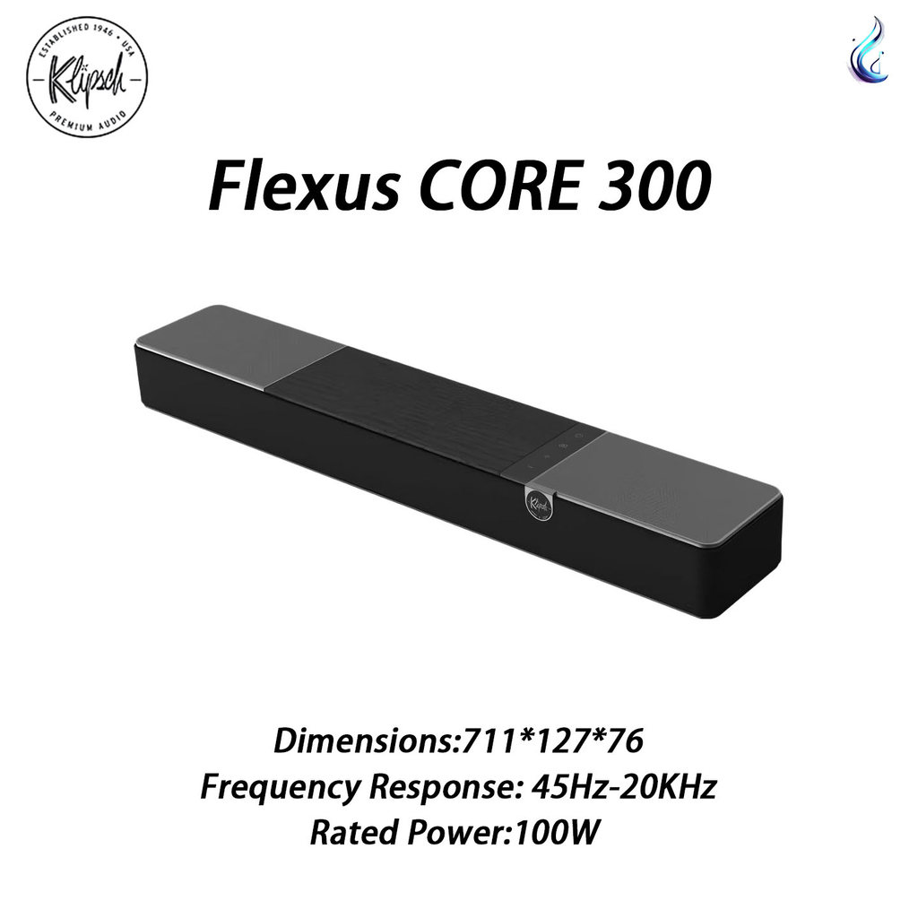 Klipsch Flexus CORE 300 Slim Dolby Atmos Soundbar