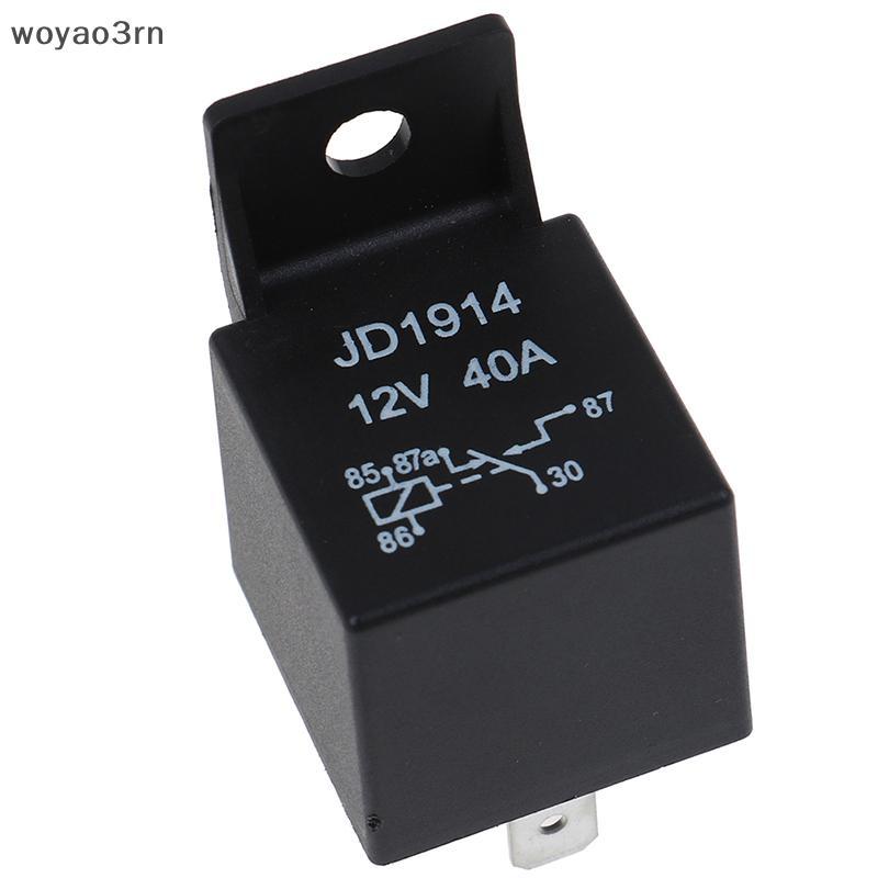 WY 4 5 Pin 4P 5P 40A รีเลย์รถยนต์กันน้ํา Long Life รีเลย์ยานยนต์ปกติเปิด DC 12V/24V รีเลย์สําหรับหัว
