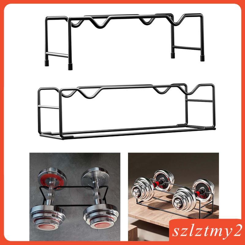[Szlztmy2] แบบพกพาดัมเบลน้ําหนักแร็คแข็งแรงแผ่นเท้า 33x11x12 ซม.แผ่นเท้า 33x11x12 ซม.