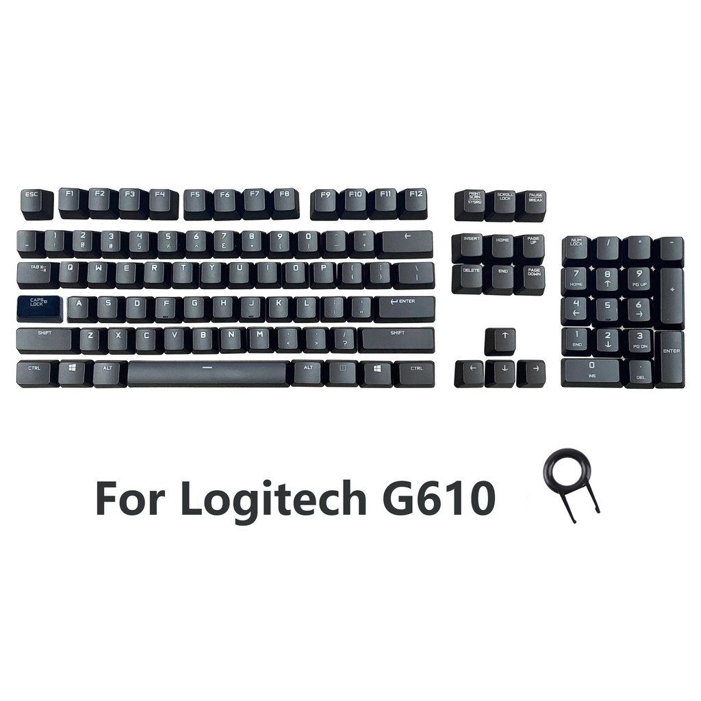 G G610 Keycap เหมาะสําหรับ Logitech G610 ยี่ห้อใหม่เปลี่ยน Keycap Single Light โปร่งแสงคีย์บอร์ด Key