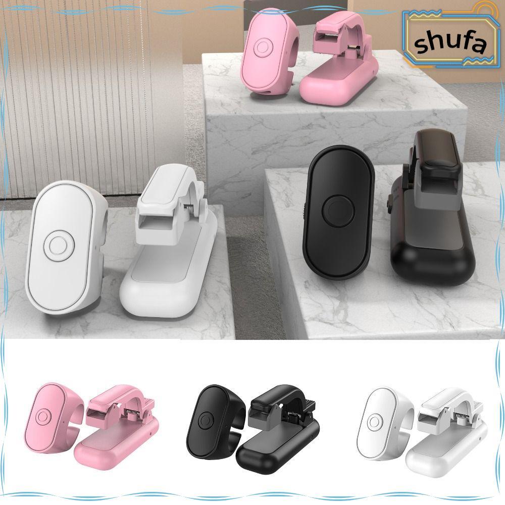 SHUFA Page Turner Remote, 2-in-1 Remote E-book Page Turner, ABS Lightweight Record Triggers สําหรับจ