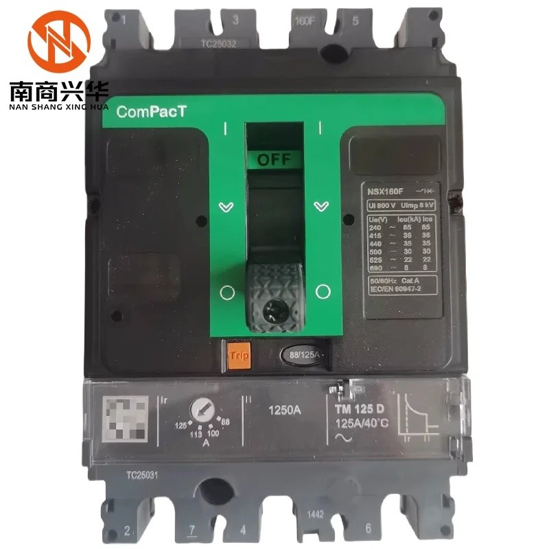 QUSY ใหม่ Original Low Voltage Distribution ผลิตภัณฑ์ขนาดกะทัดรัด Nsx160F 3P C16F3TM125 Circuit Brea