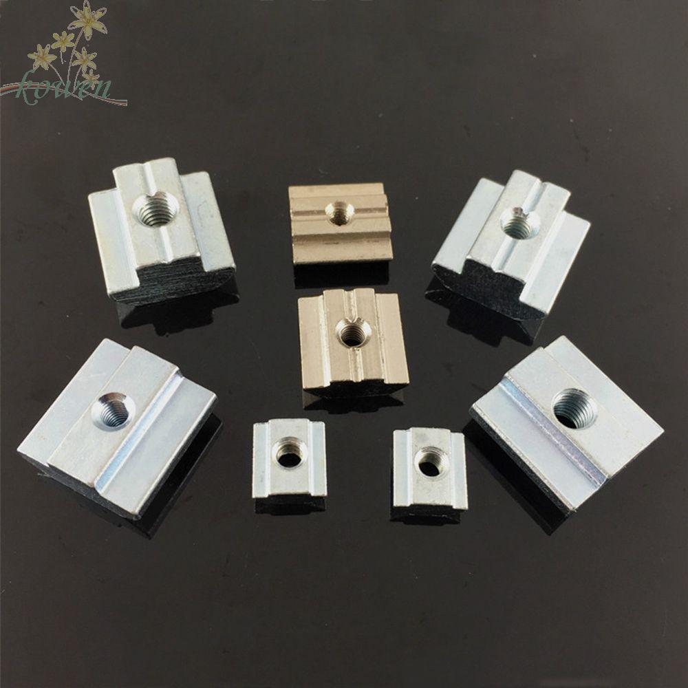KOWEN ค้อน Nut 2020 3030 4040 4545 อลูมิเนียมโปรไฟล์ T Block Square T Slot Nut