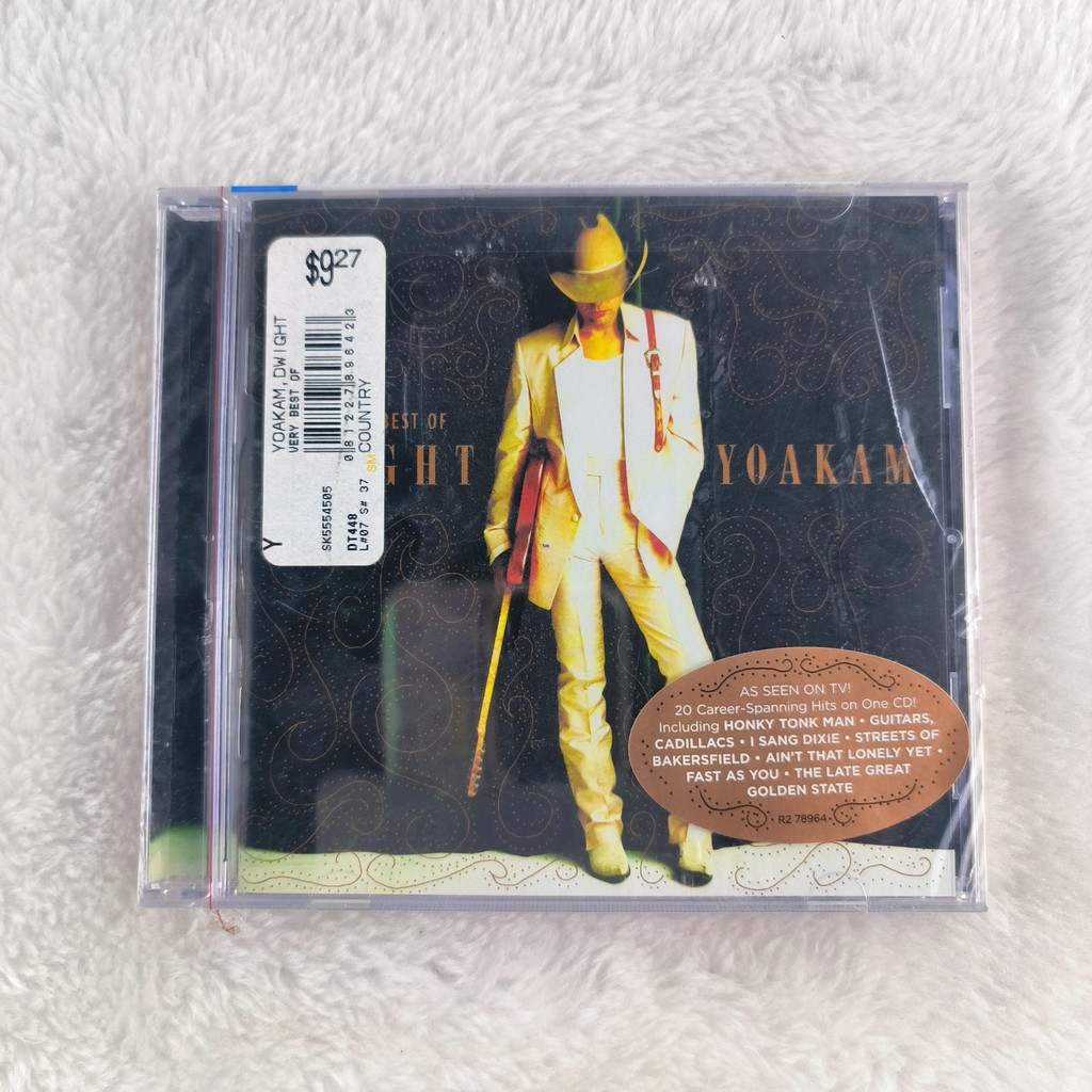 Z423 Dwight Yoakam สุดยอดซีดี Dwight Yoakam ที่ดีที่สุดมาก C0103